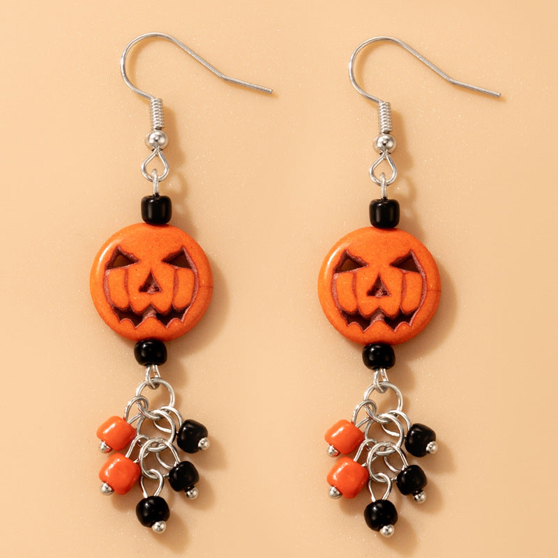 Halloween bracelets and Earrings skulls jewelry