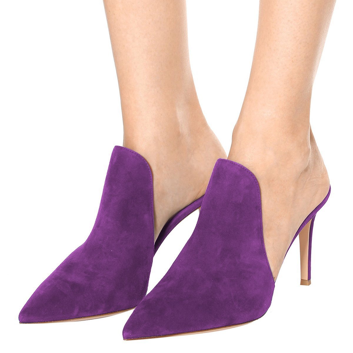 Pointed Toe Stiletto High Catwalk Heels. European and American Fashion Shoes