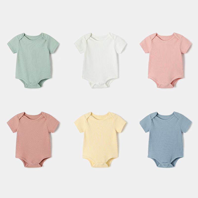 Baby Thin Pajamas Solid Color Romper