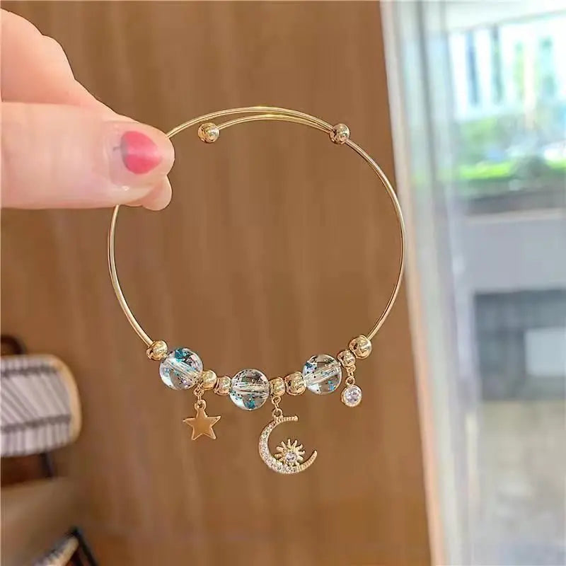 Casual Geometric Bell Bracelet for Women