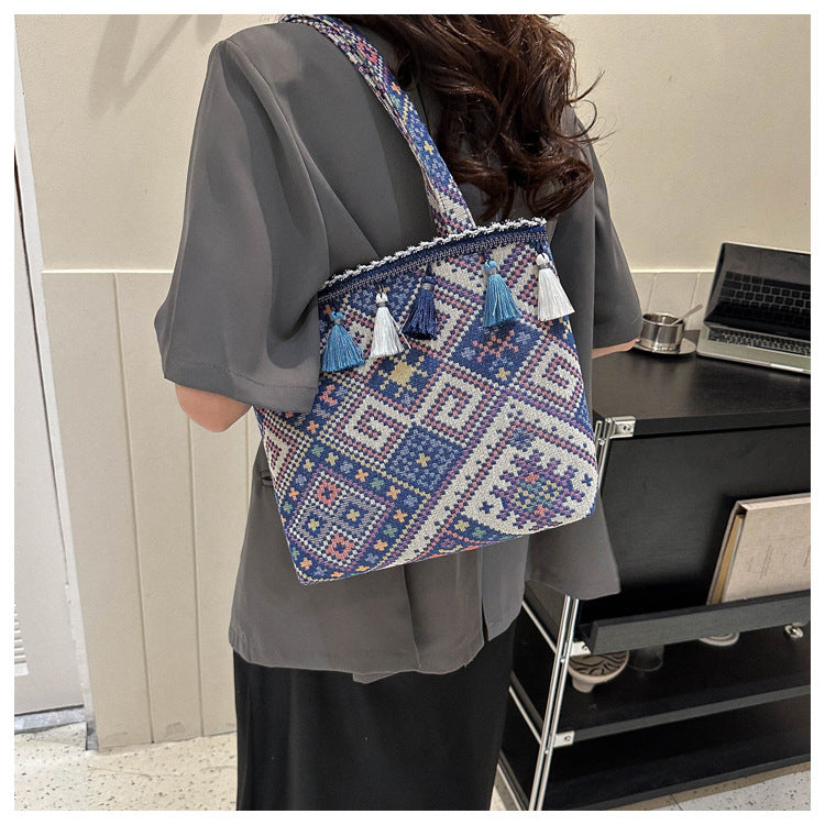 Simple Vacation Style Versatile Women's Bag