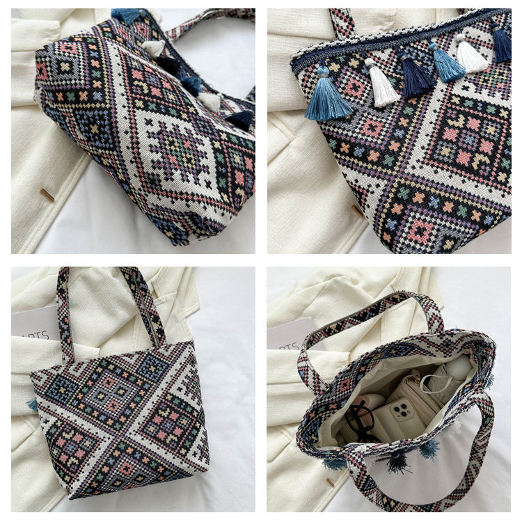 Simple Vacation Style Versatile Women's Bag