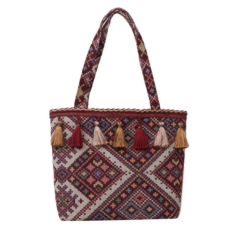 Simple Vacation Style Versatile Women's Bag