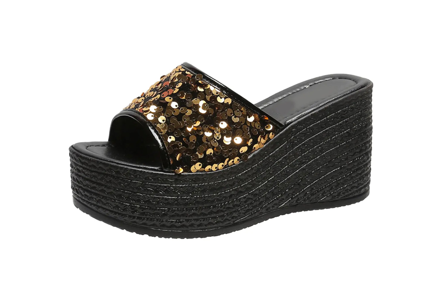 Platform Mary Jane Wedges shoes. Bat Heart Chain Sandals, Open Toe Ankle Gothic Lolita Pumps, Patent leather