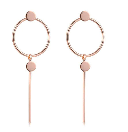 Long Tassel Earrings for Wedding and Party Decoration