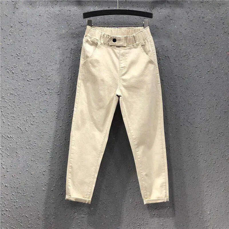Casual High Waist Loose Harem Pants for Women