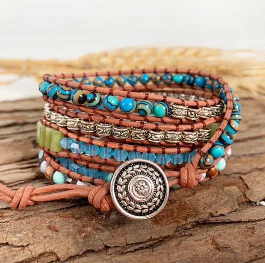 Hand-Woven Multi-Layer Winding Bracelet