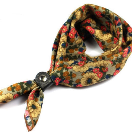 Retro Scarf big square style