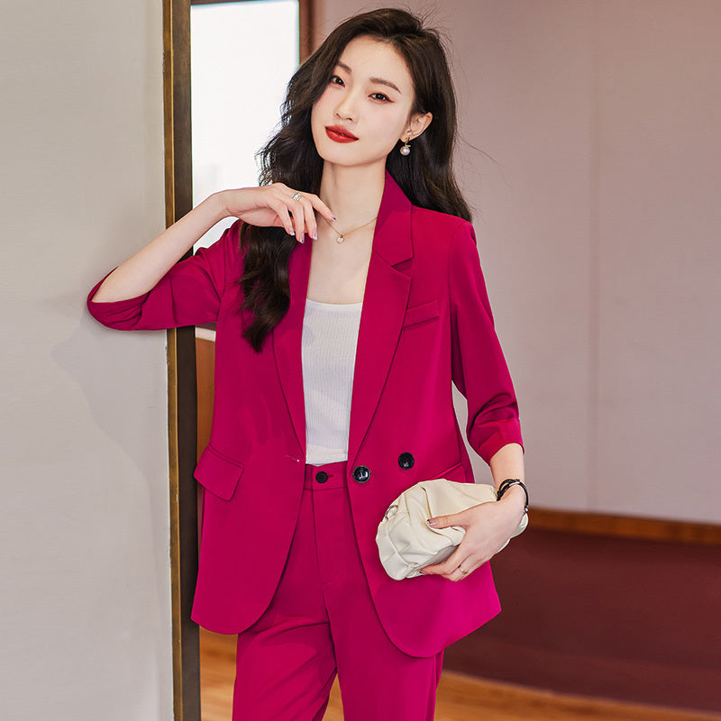 Women's Professional Business Suit for Spring & Summer