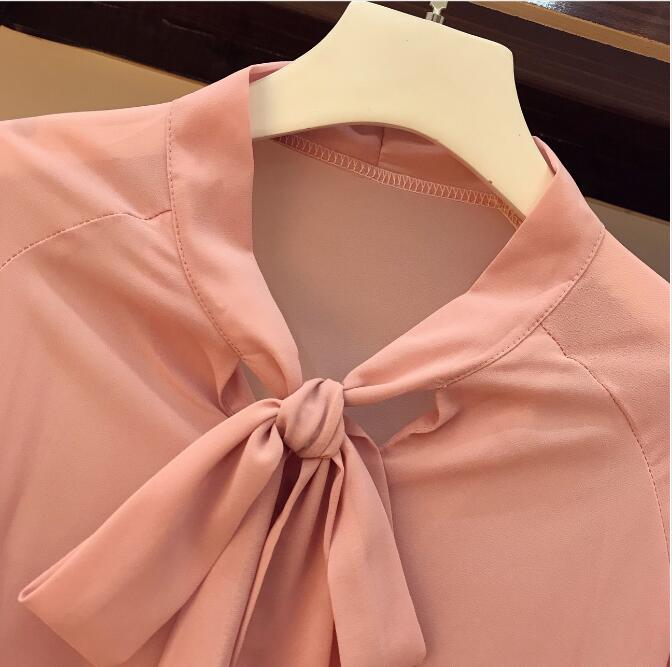Chiffon Long Sleeve Shirt and Pants Set for Women