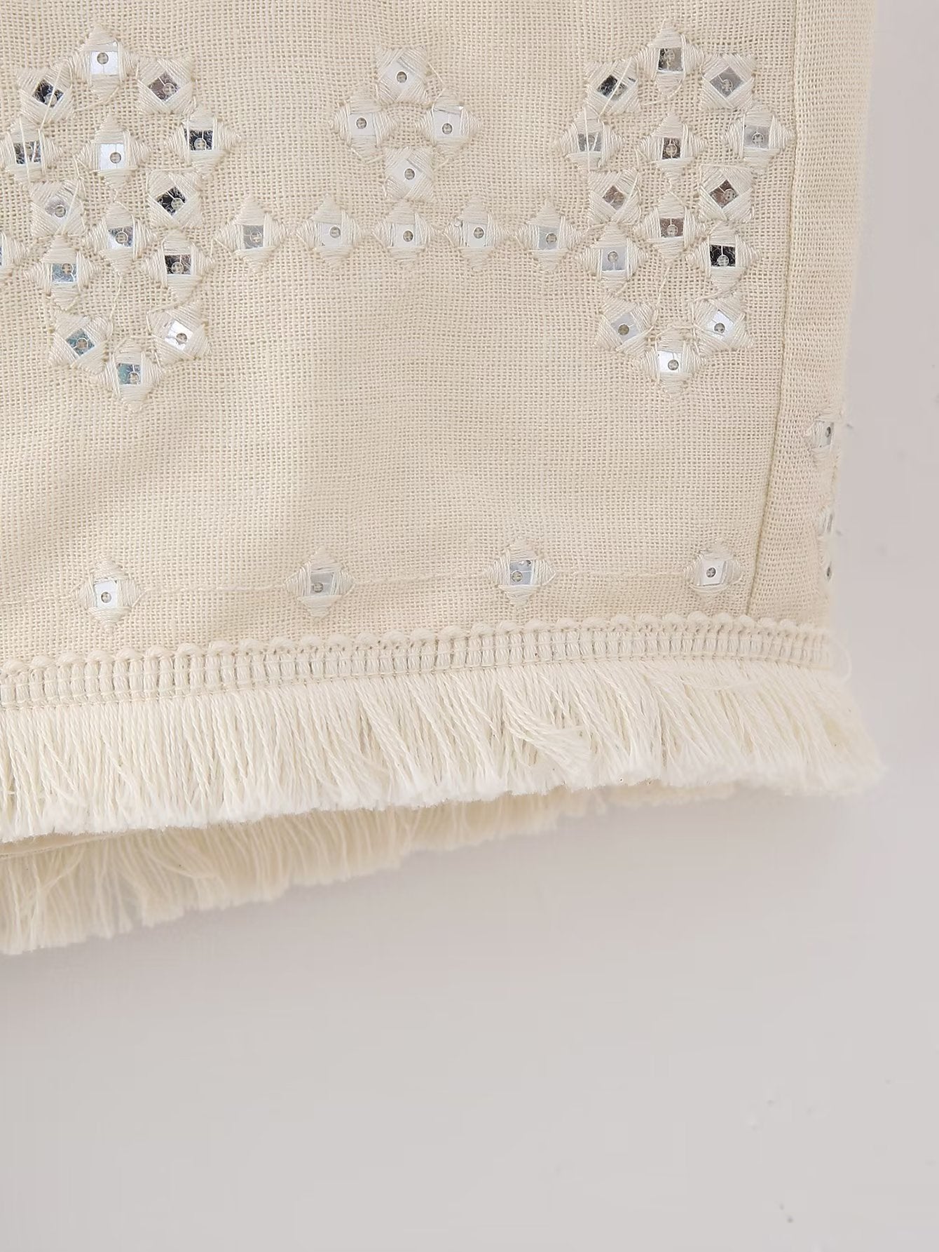Summer Women's V-Neck Embroidered Lace Tank Top
