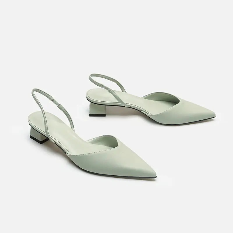 Women's Summer Minimalist Pointed Heels Sandals
