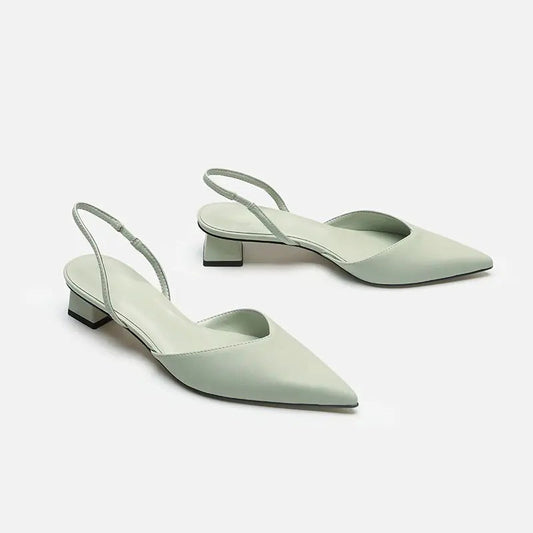 Women's Summer Minimalist Pointed Heels Sandals