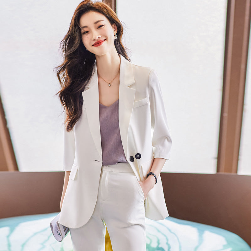 Women's Professional Business Suit for Spring & Summer