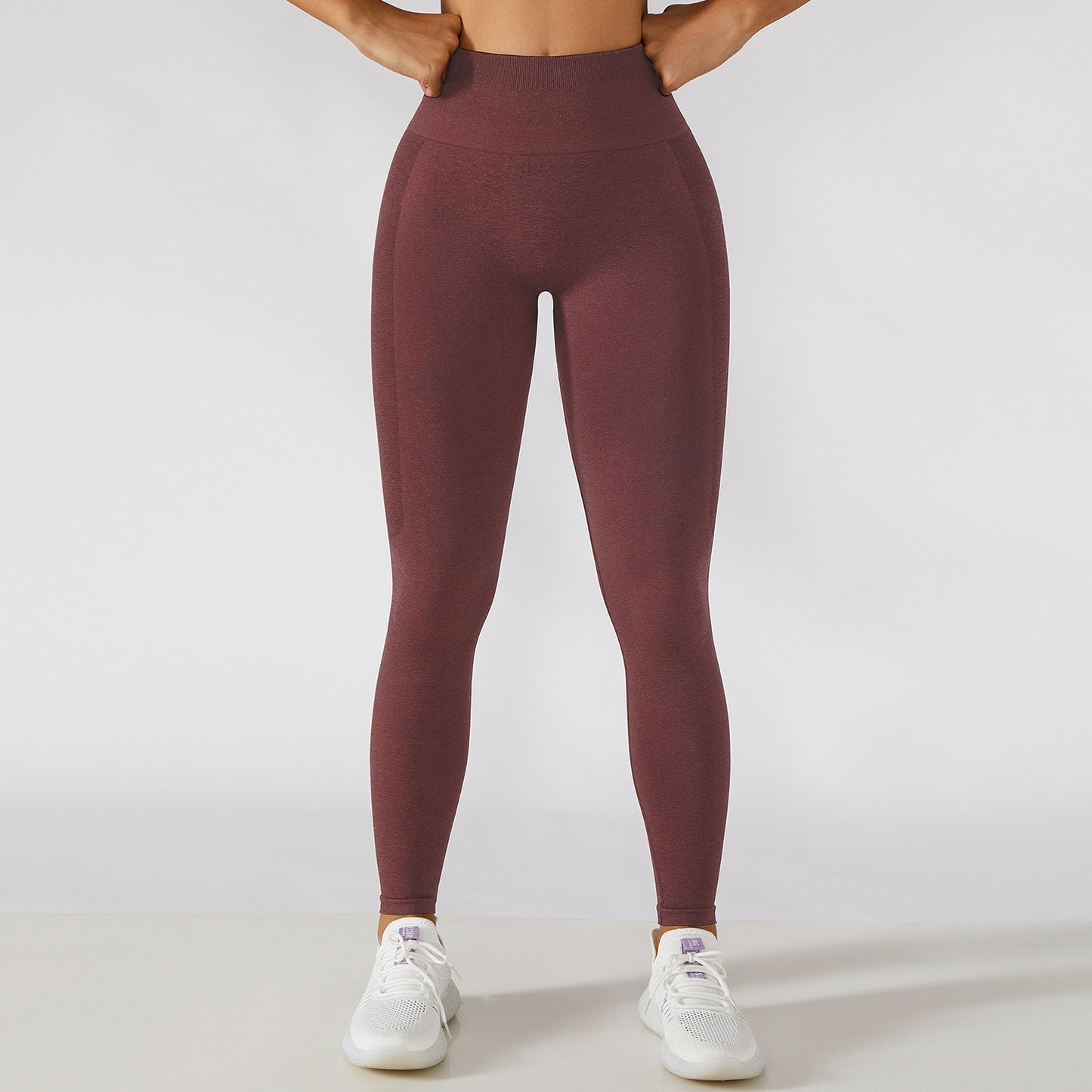 High Waist Workout Hip Lifting Sport Tights.  Running Leggings.