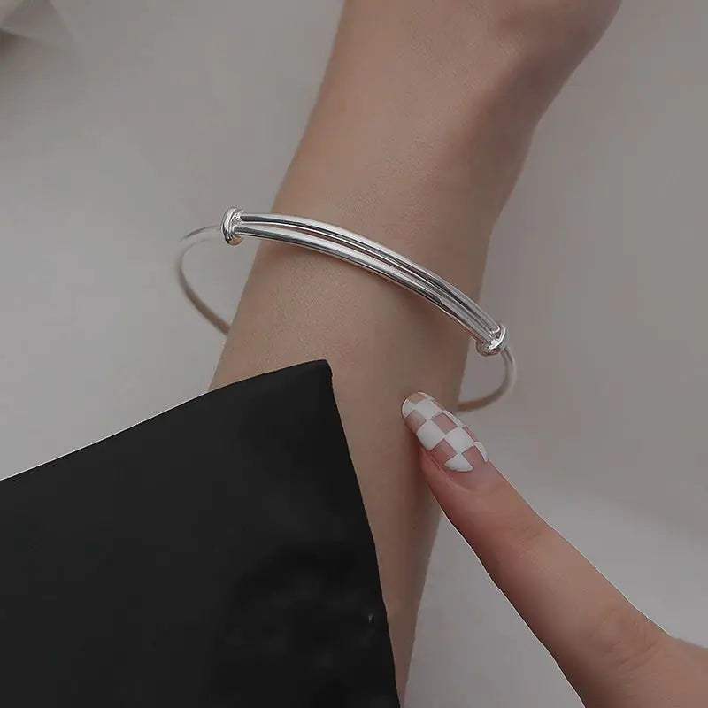 Casual Geometric Bell Bracelet for Women