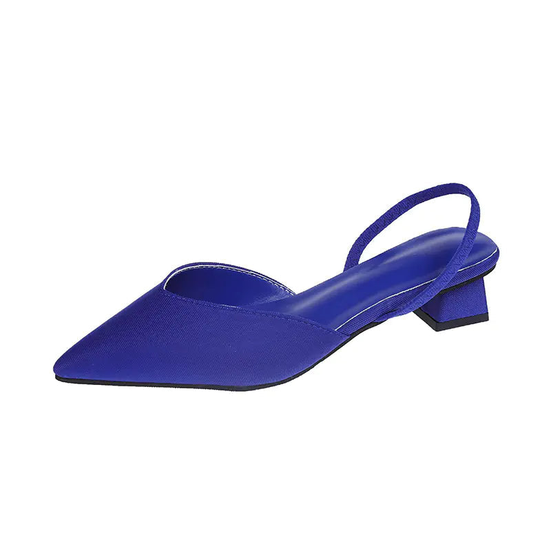 Women's Summer Minimalist Pointed Heels Sandals