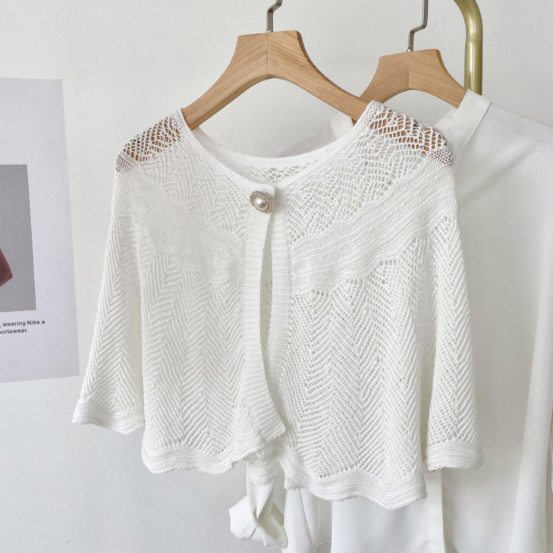 Elegant Sheer Shawl for Stylish Outfits and Comfort