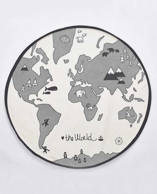 World Map Newborn baby crawling/playing Carpet