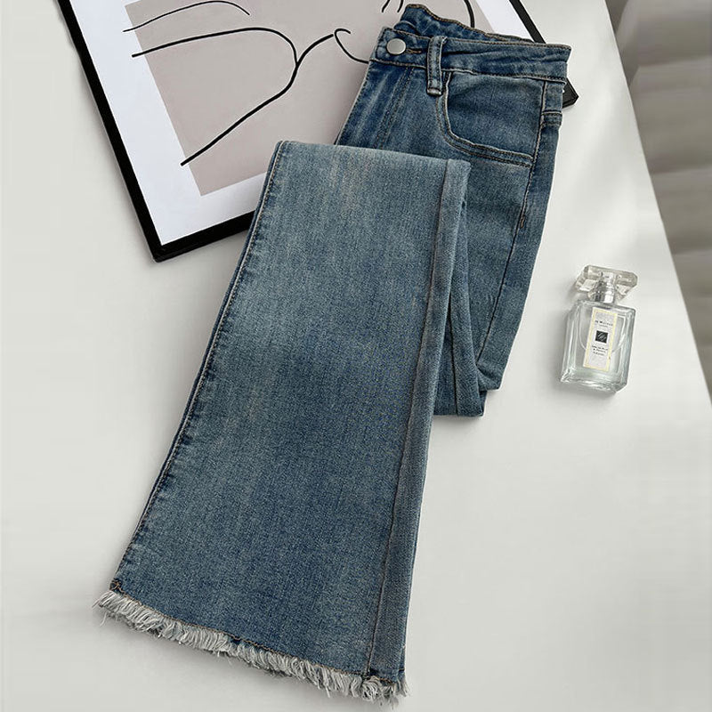 Fashionable Personalized Retro Skinny Jeans For Women