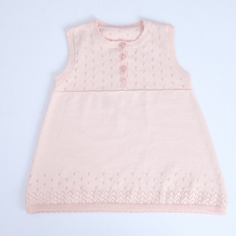 Children's Dress, Vest Dress, Knitted Sweater