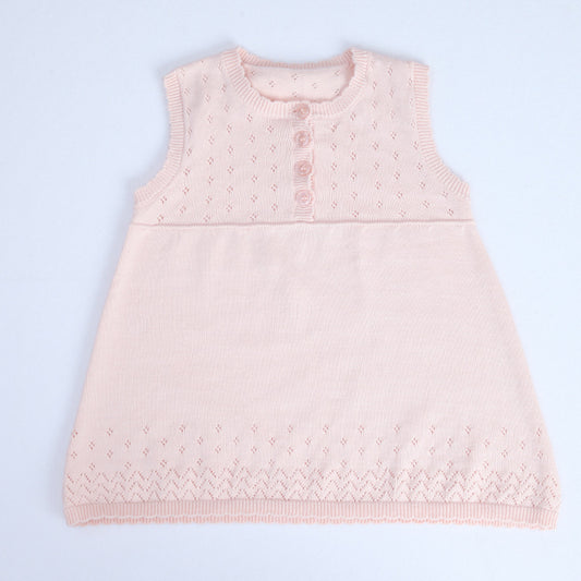 Children's Dress, Vest Dress, Knitted Sweater