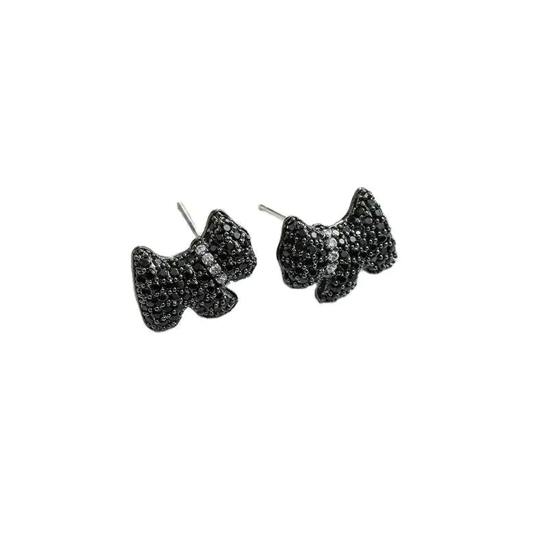S925 Sterling Silver Animal Stud Earrings for Women