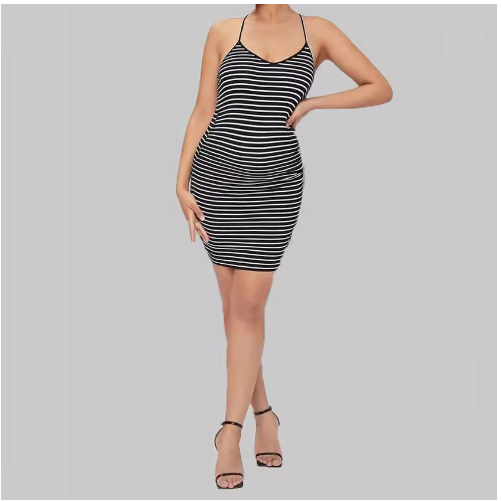 Striped Women's Dress - Casual and Maternity Styles