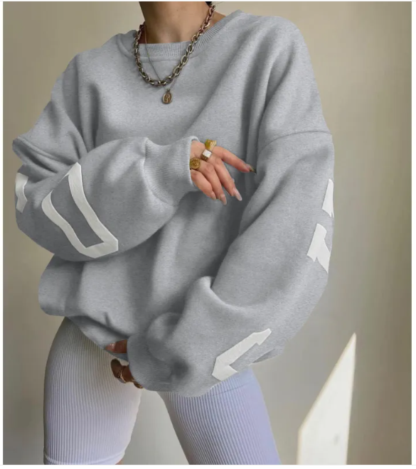 Women's Printed Fashion Sweatshirt