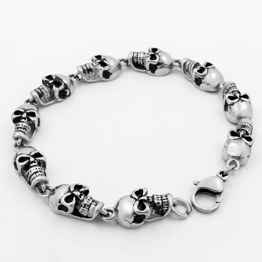 Stainless Steel Bracelet Skull Skull Titanium Steel Bracelet