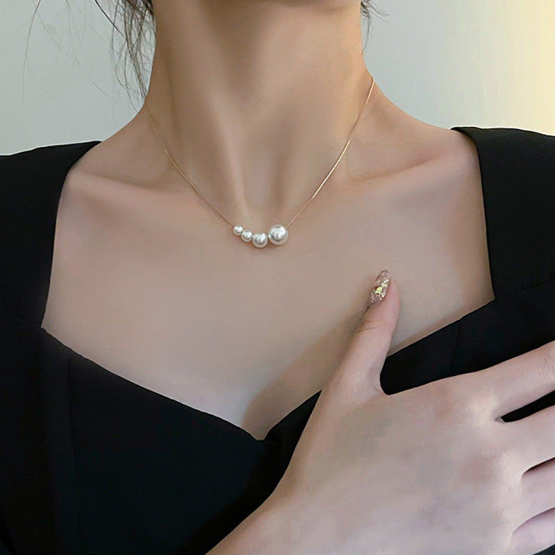 High-End Pearl Necklace for Women - Daily Wear Charm
