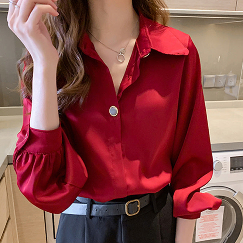 Women's Fashion Long Sleeve Chiffon Blouse Collection
