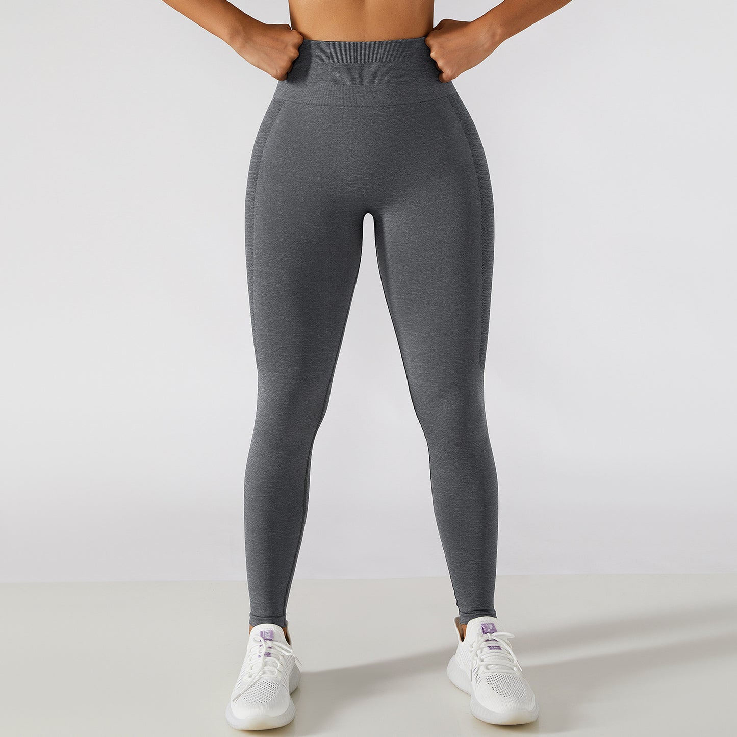 High Waist Workout Hip Lifting Sport Tights.  Running Leggings.