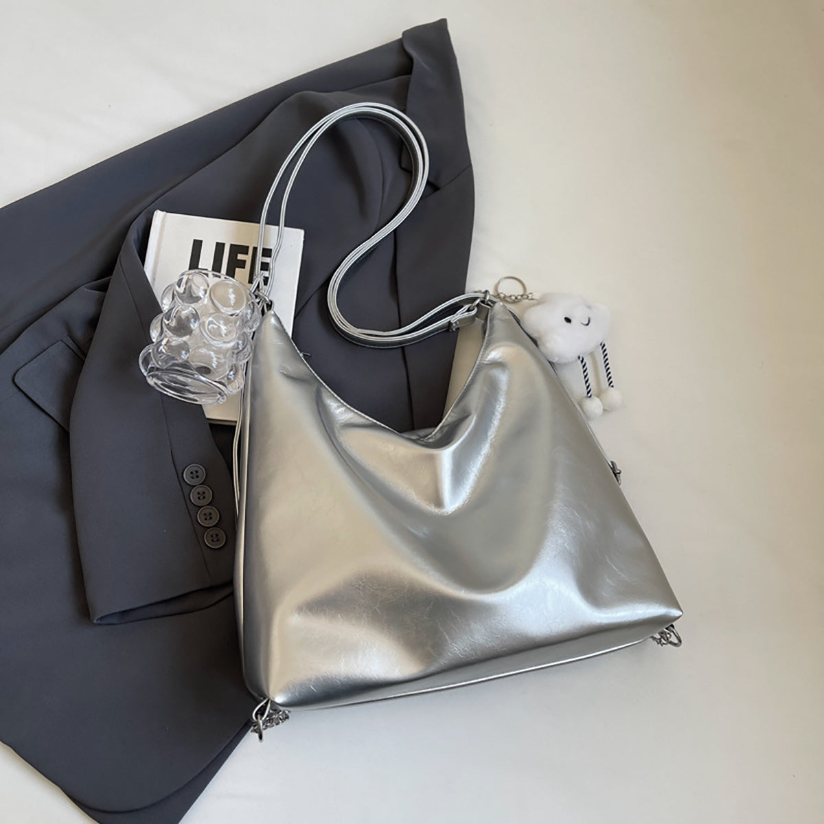 Women Large Leather Designer Crossbody Hand bags/ Purses.