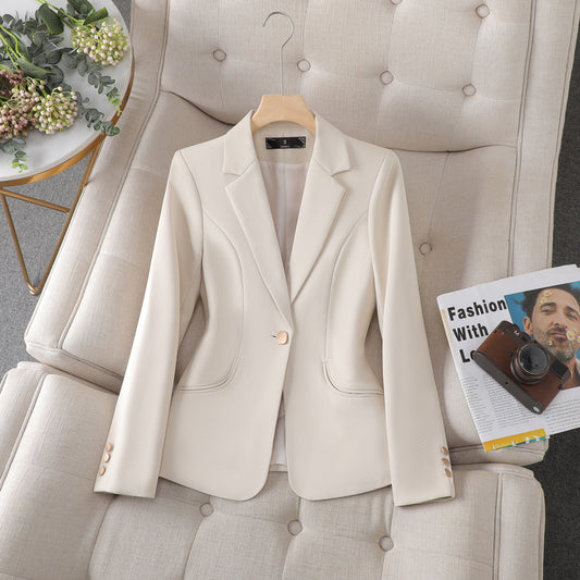 Modern Fitted Women's Blazer - Catarina (One Piece)