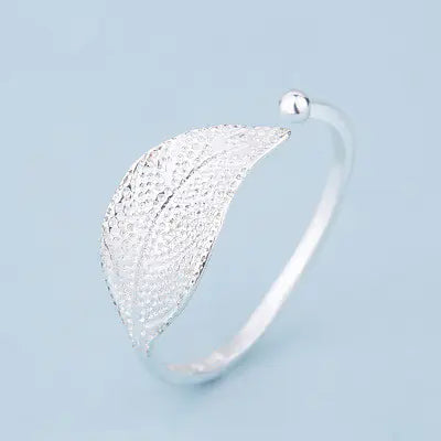 Leaf and Flower Ring Jewelry