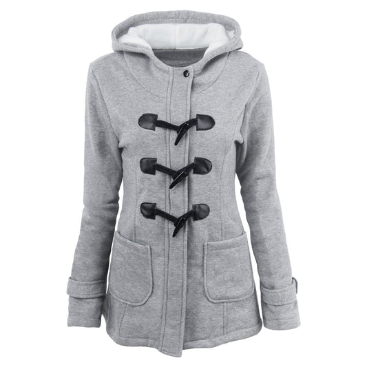 Warm winter fur collar jackets. Parka hoodies.