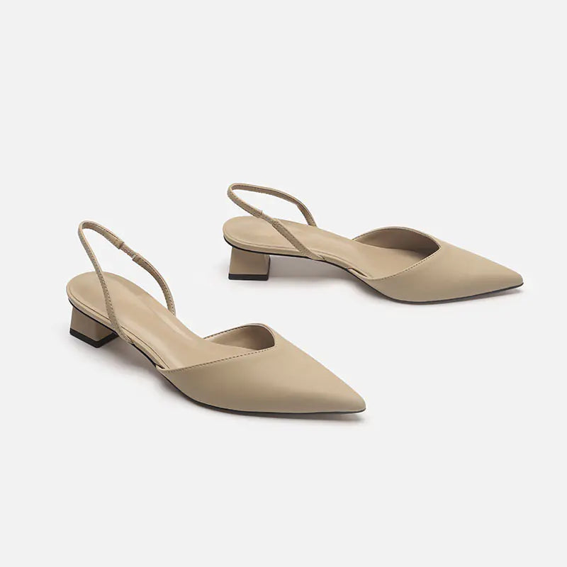 Women's Summer Minimalist Pointed Heels Sandals