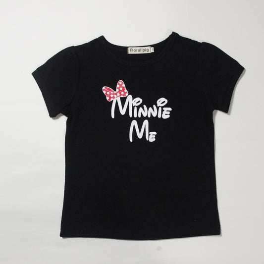 Mother-Daughter Matching Summer Short Sleeve T-Shirts