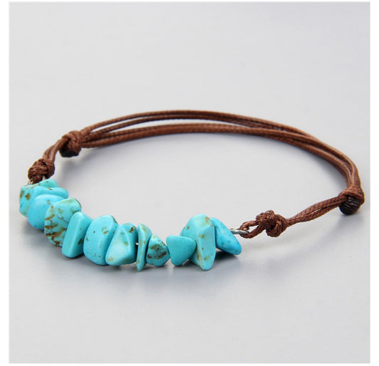Woven Leather Rope Bracelet for Women