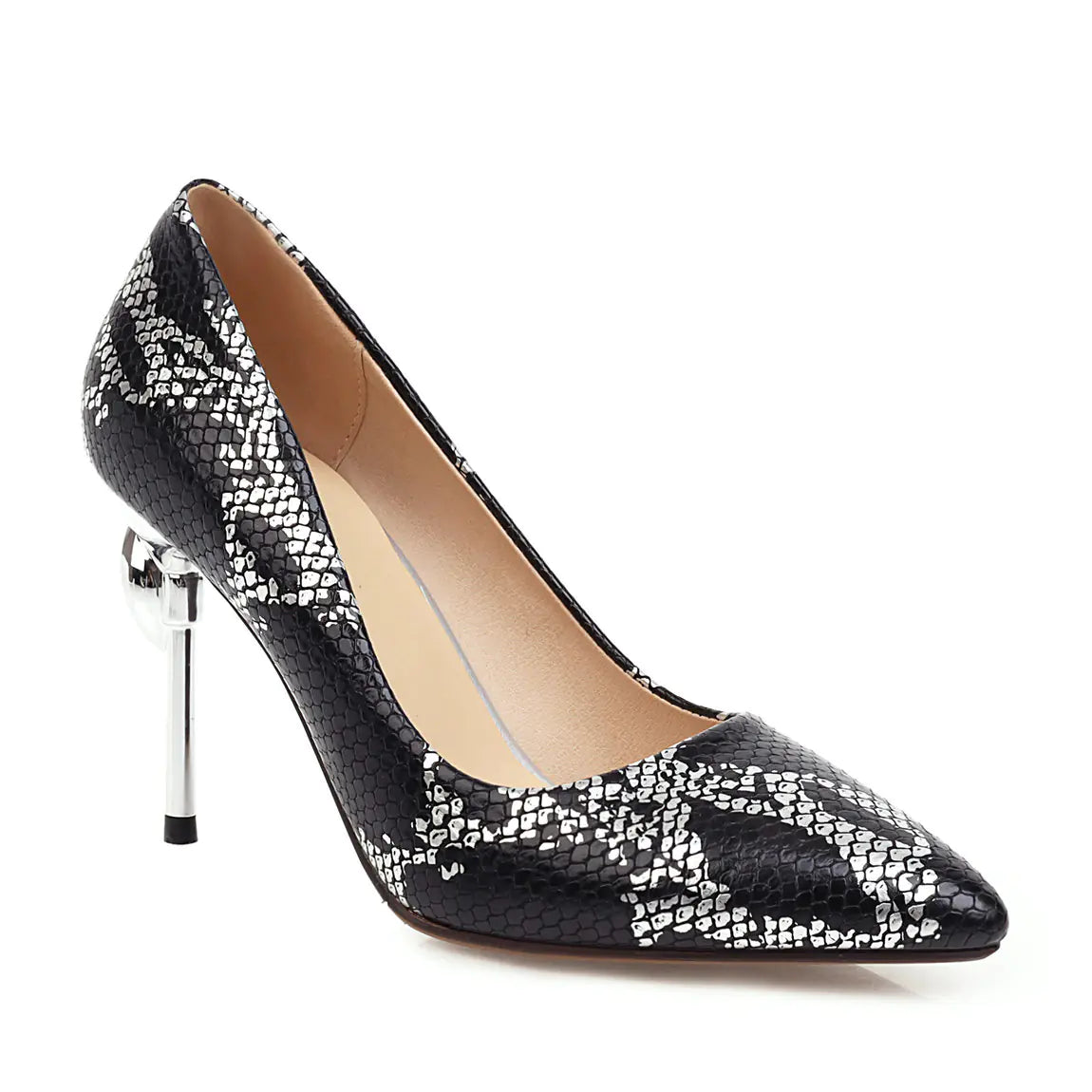 Stylish Pointed Toe High Heels for Women (Sizes 33-54)