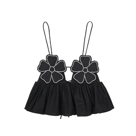 Women's Fashion: Floral Satin Cami Top 7521009