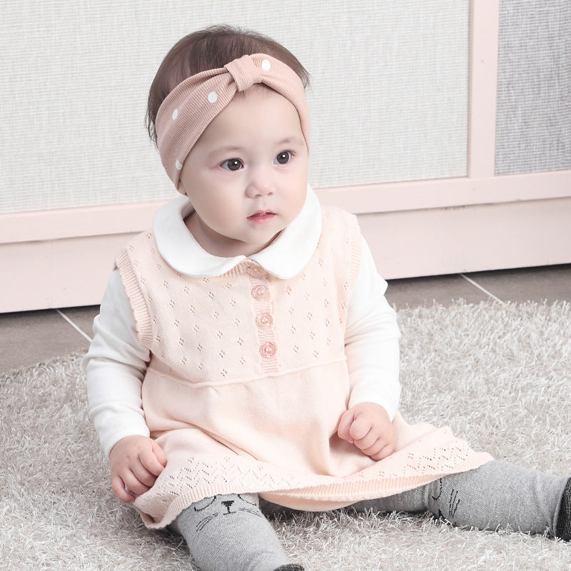 Children's Dress, Vest Dress, Knitted Sweater