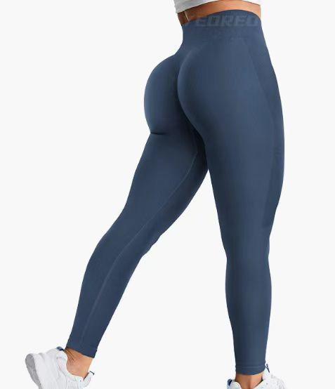 High Waist Workout Hip Lifting Sport Tights.  Running Leggings.