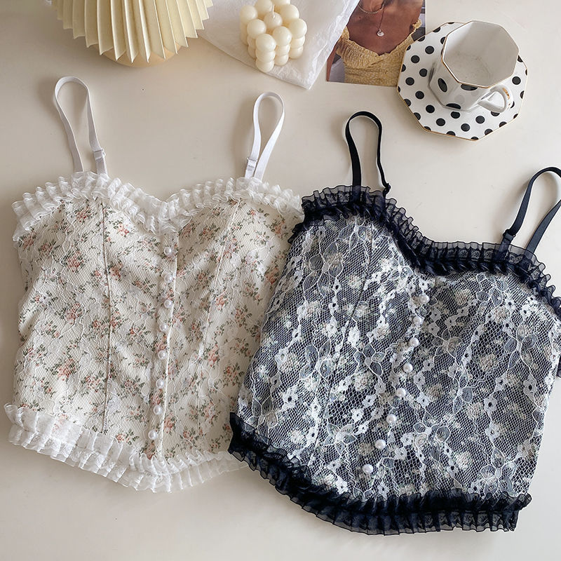 Floral Beaded Tube Top for Women - Versatile Wear