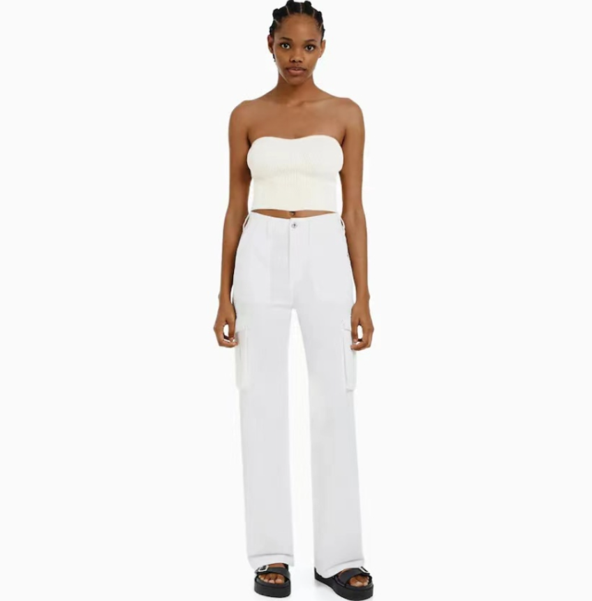 Women's Straight Cotton Jeans