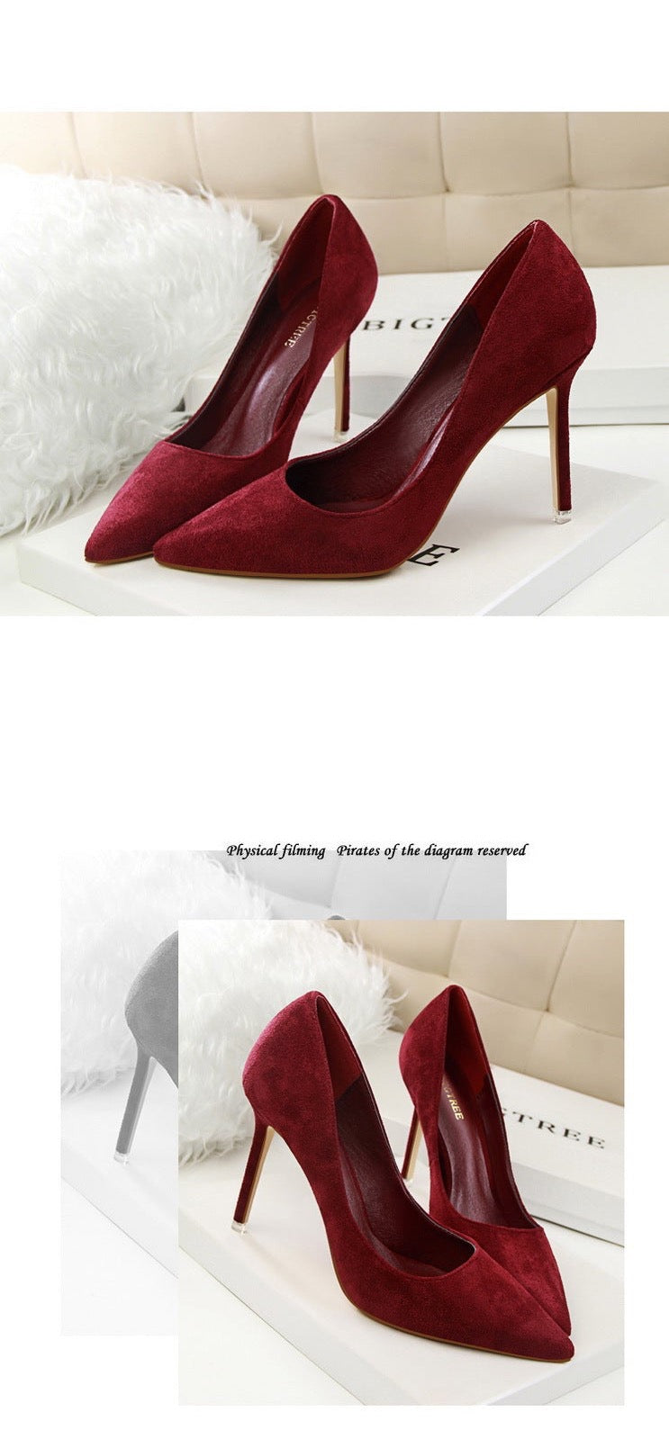Fashionable Minimalist Pointed Toe High Heels for Women