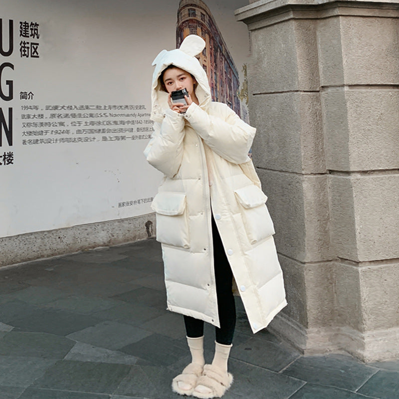 Women's Oversized Korean Style Down Jacket (Winter Coat)