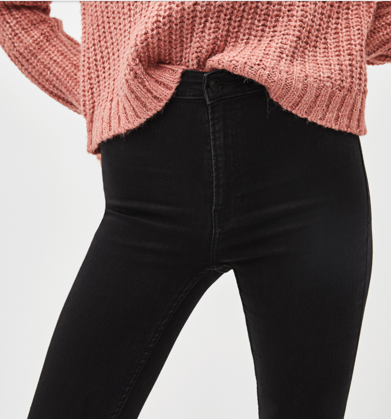 Women's High-Waisted Skinny Jeans