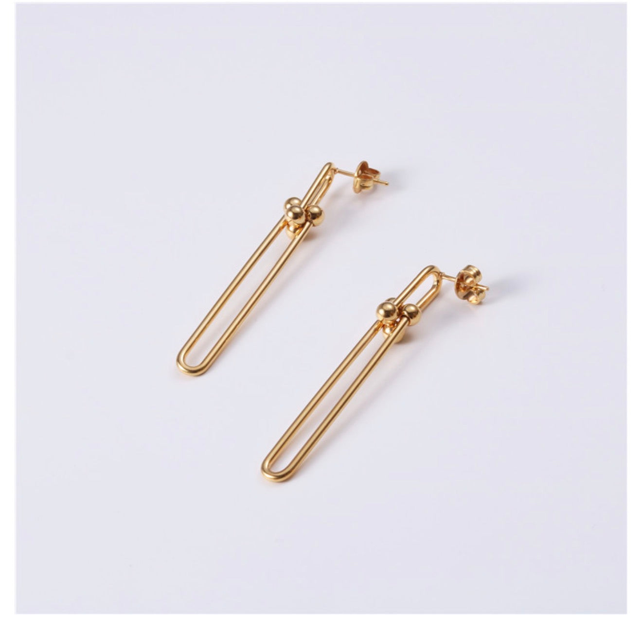Chic European Style Chain Earrings for Women
